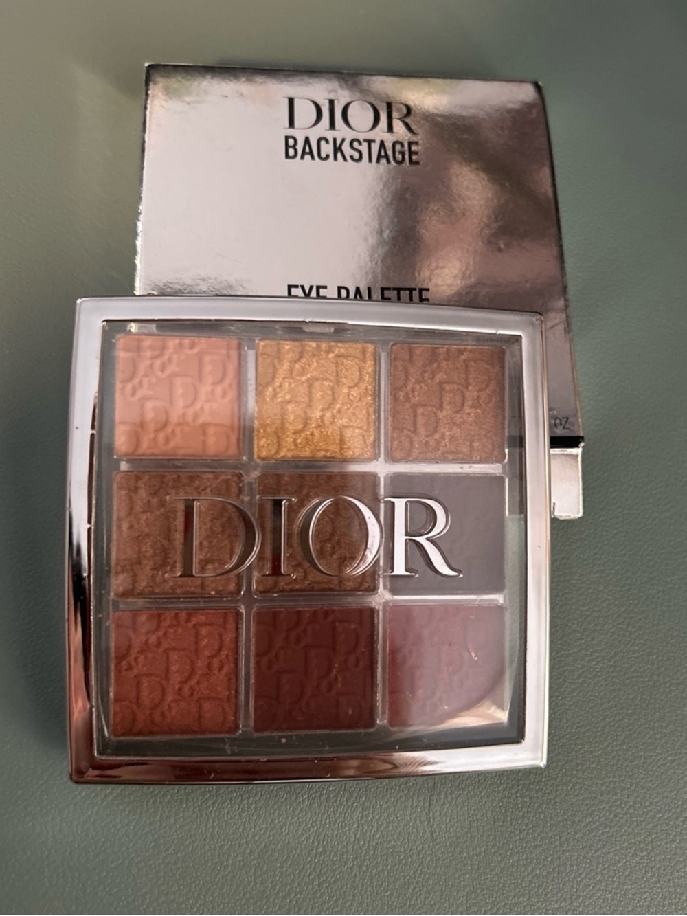 Dior Backstage Eyeshadow Palette - Champagne, Bronze, Taupe, Plum, Black